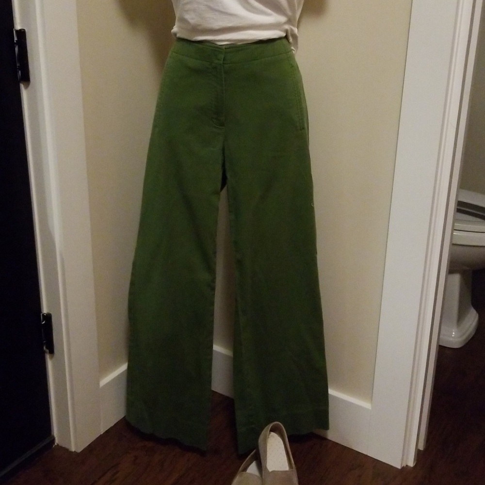 Talbots wide leg pants.  Perfect for Fall 🍁🍂